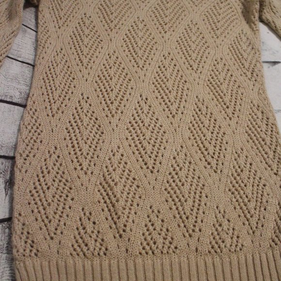 SWEATER PROJECT, BEIGE LONG SWEATER - Picture 2 of 7